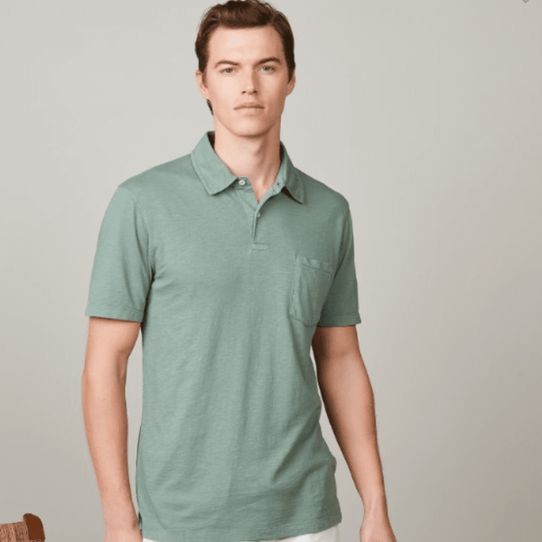 Slub Jersey Polo Shirt - Villa Yasmine